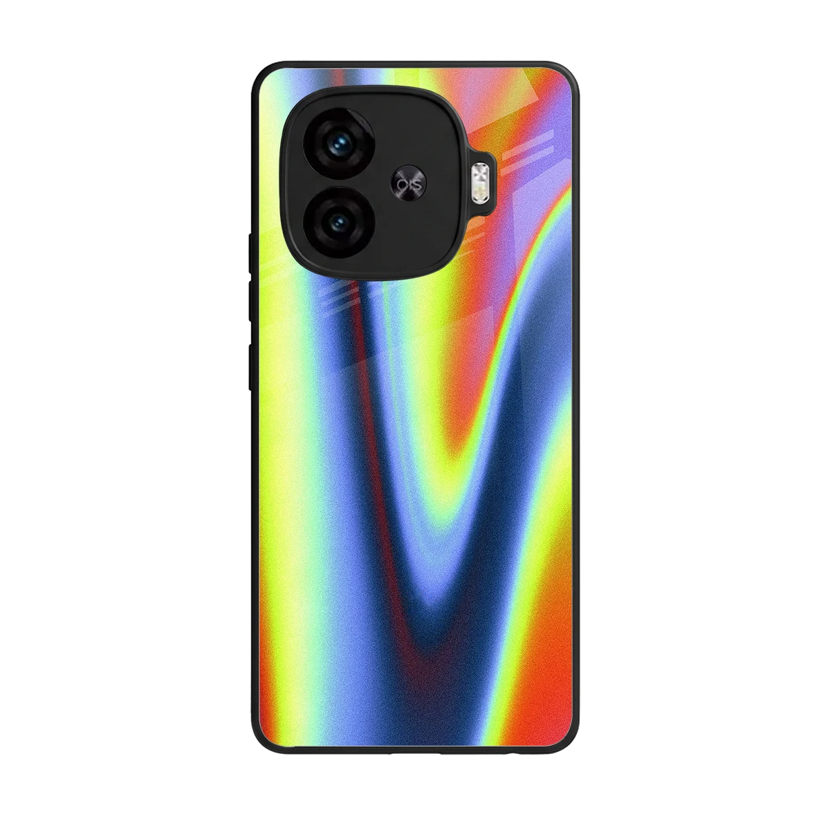 Luminous Aura back phone cover | glass case for iqoo neo 10r 5g