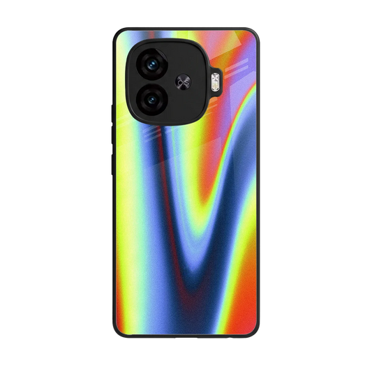 Luminous Aura back phone cover | glass case for iqoo neo 10r 5g