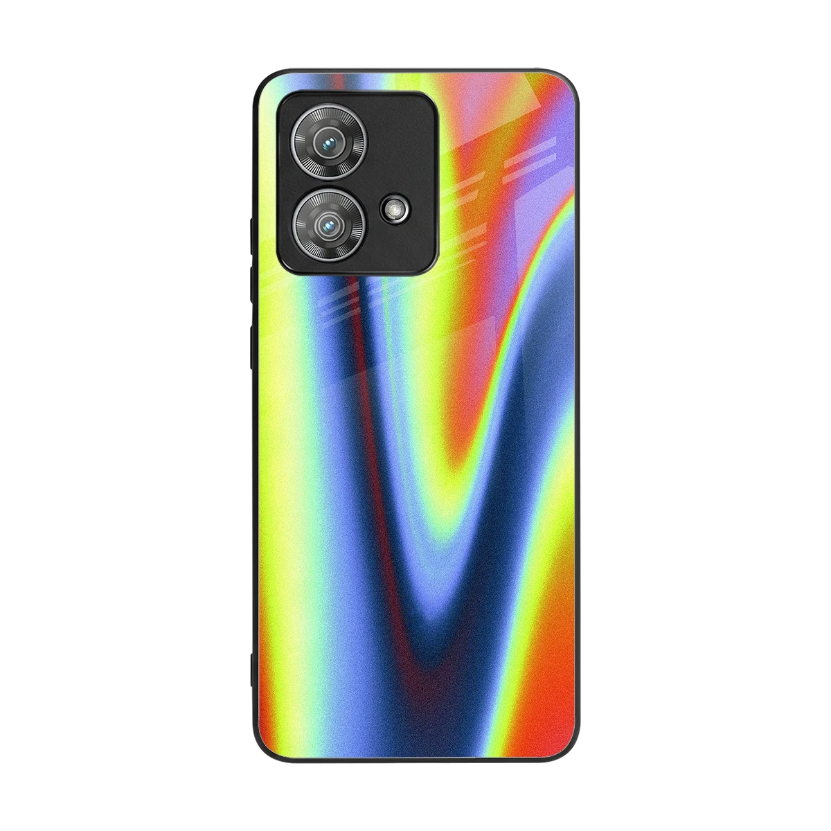 Luminous Aura back phone cover | glass case for motorola edge 40 neo 5g
