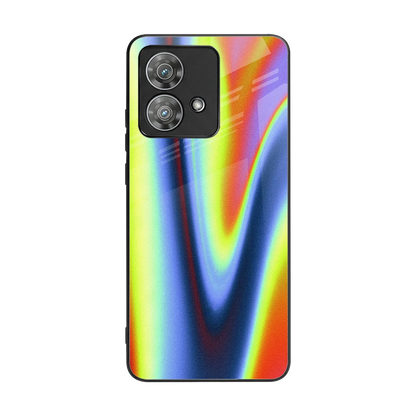 Luminous Aura back phone cover | glass case for motorola edge 40 neo 5g