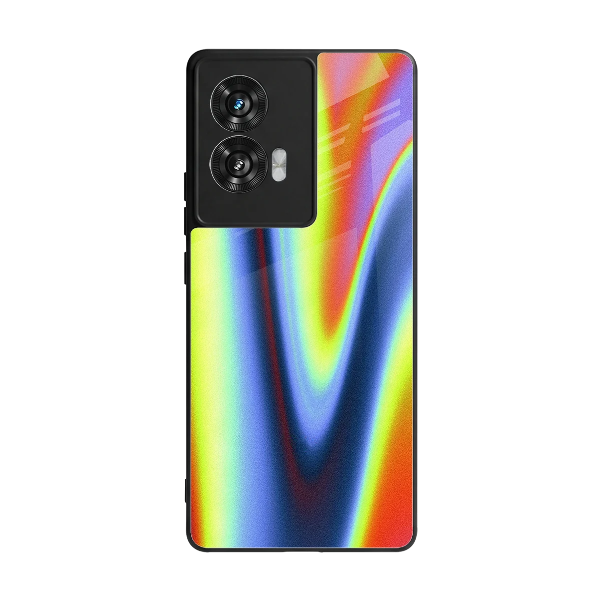Luminous Aura back phone cover | glass case for motorola edge 50 fusion