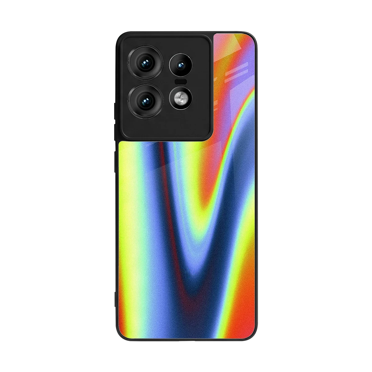 Luminous Aura back phone cover | glass case for motorola edge 50 pro