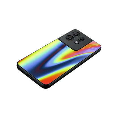 Luminous Aura stylish phone case for motorola edge 50 pro | glossy glass and slim fit