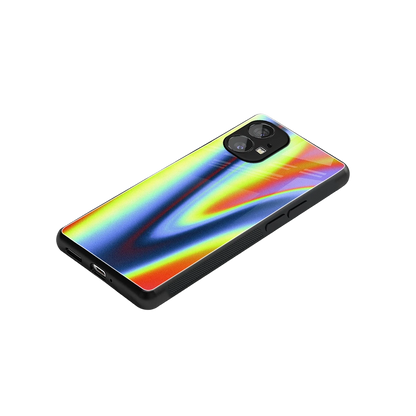 Luminous Aura stylish phone case for nothing phone 1 | glossy glass and slim fit