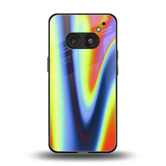 Luminous Aura back phone cover | glass case for nothing phone 2a plus