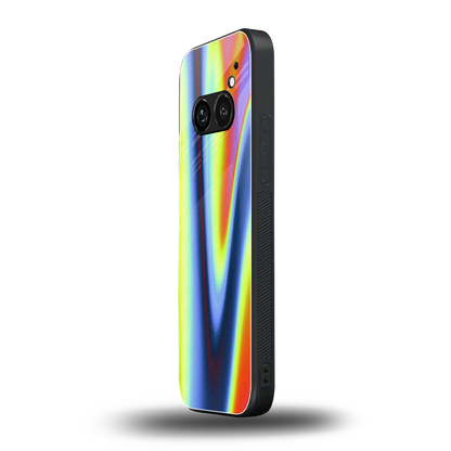 Luminous Aura nothing phone 2a plus mobile cover | shockproof glass phone case
