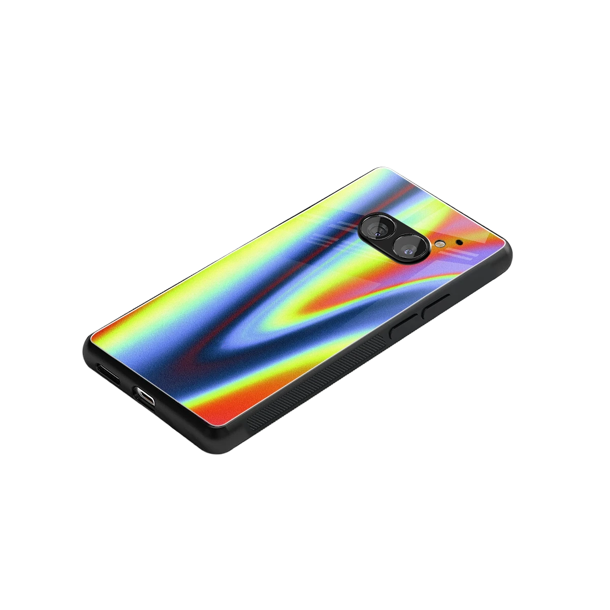 Luminous Aura stylish phone case for nothing phone 2a | glossy glass and slim fit