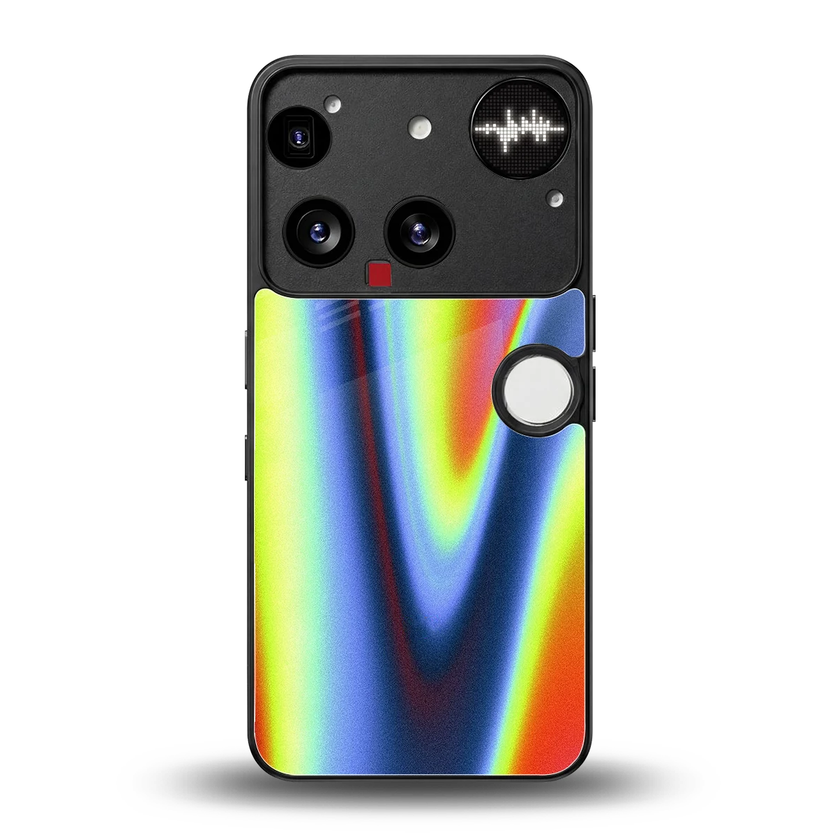 Luminous Aura back phone cover | glass case for nothing phone 3