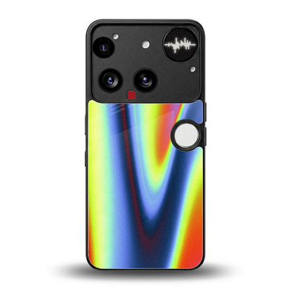 Luminous Aura back phone cover | glass case for nothing phone 3