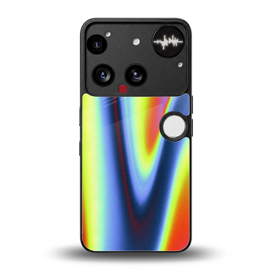 Luminous Aura back phone cover | glass case for nothing phone 3