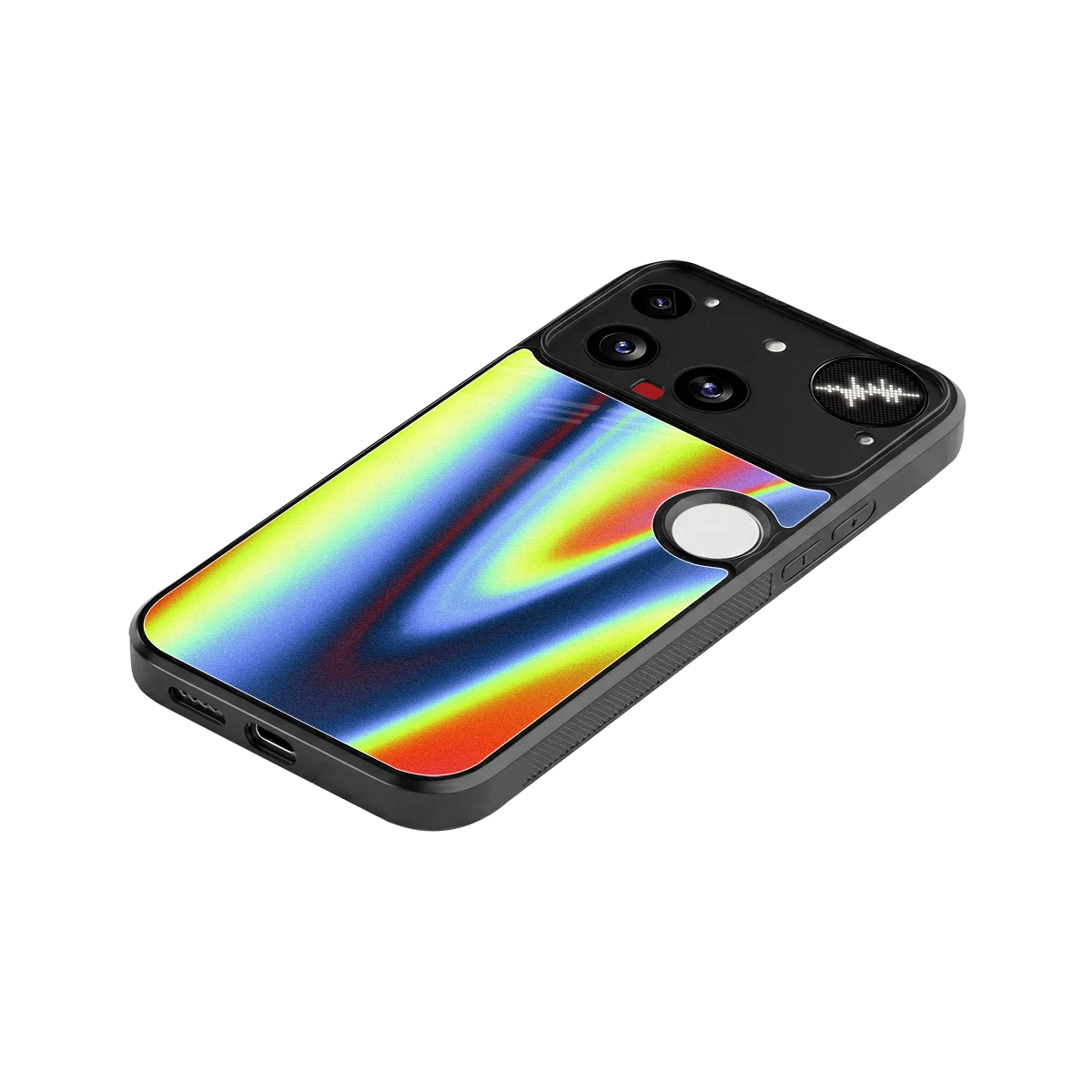 Luminous Aura stylish phone case for nothing phone 3 | glossy glass and slim fit