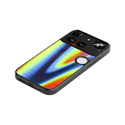 Luminous Aura stylish phone case for nothing phone 3 | glossy glass and slim fit