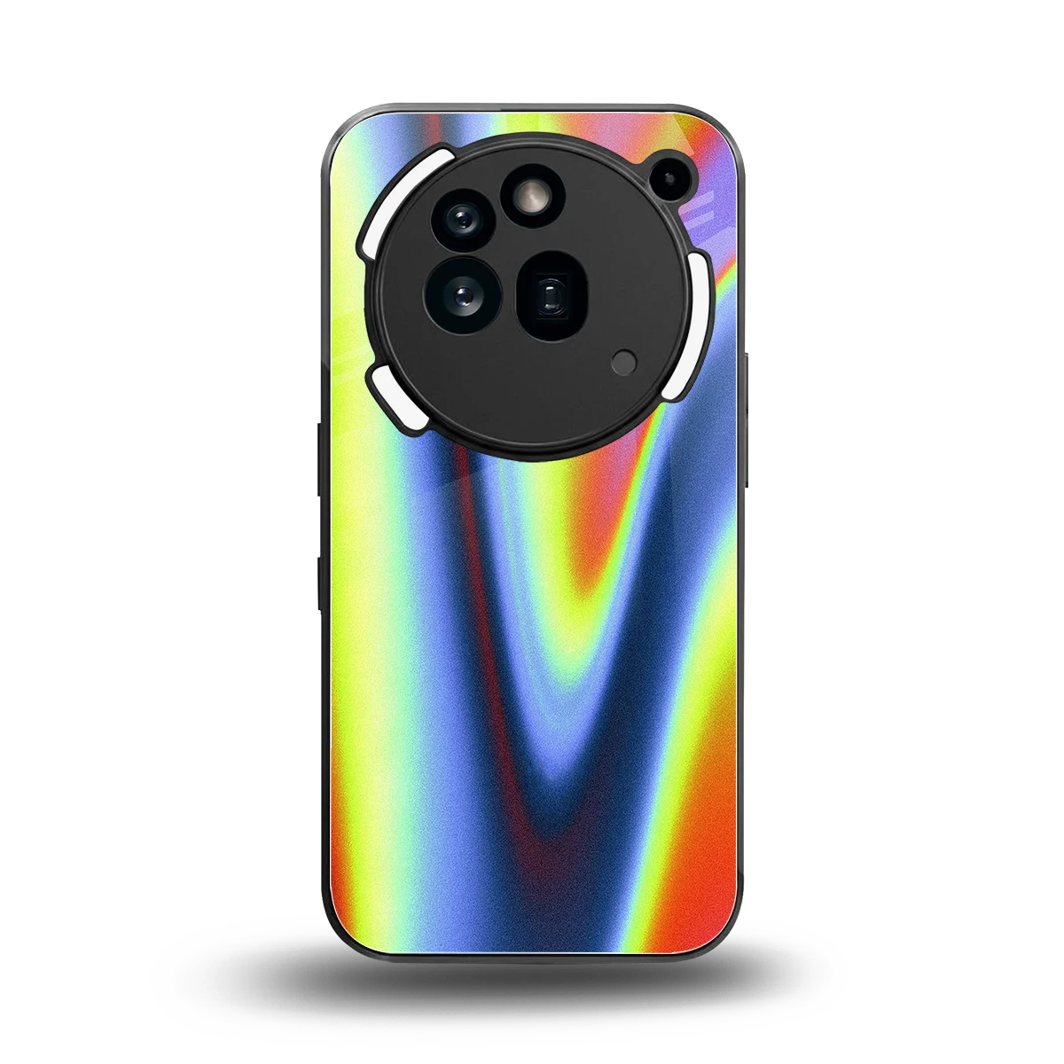 Luminous Aura back phone cover | glass case for nothing phone 3a pro