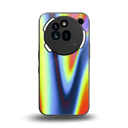 Luminous Aura back phone cover | glass case for nothing phone 3a pro