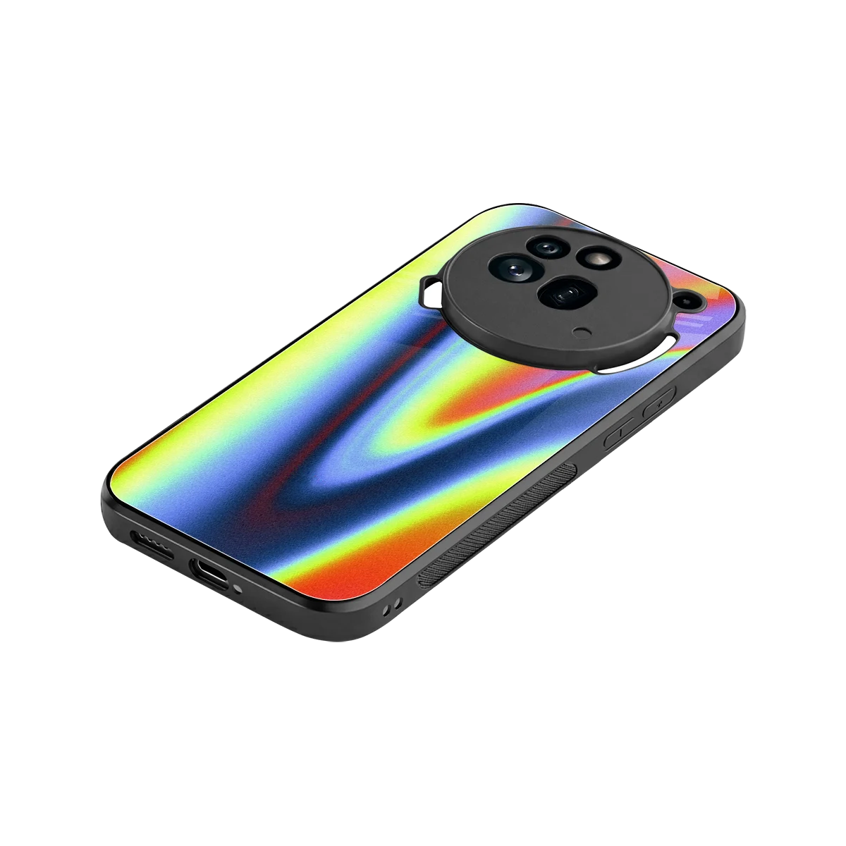 Luminous Aura stylish phone case for nothing phone 3a pro | glossy glass and slim fit