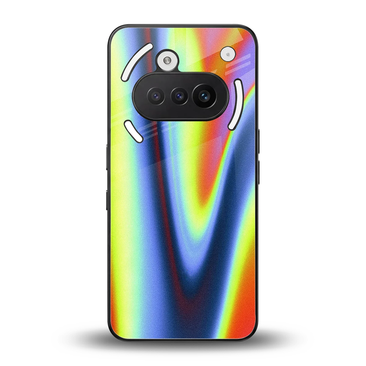Luminous Aura back phone cover | glass case for nothing phone 3a