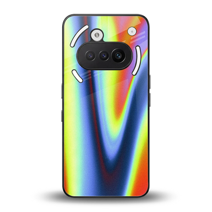 Luminous Aura back phone cover | glass case for nothing phone 3a