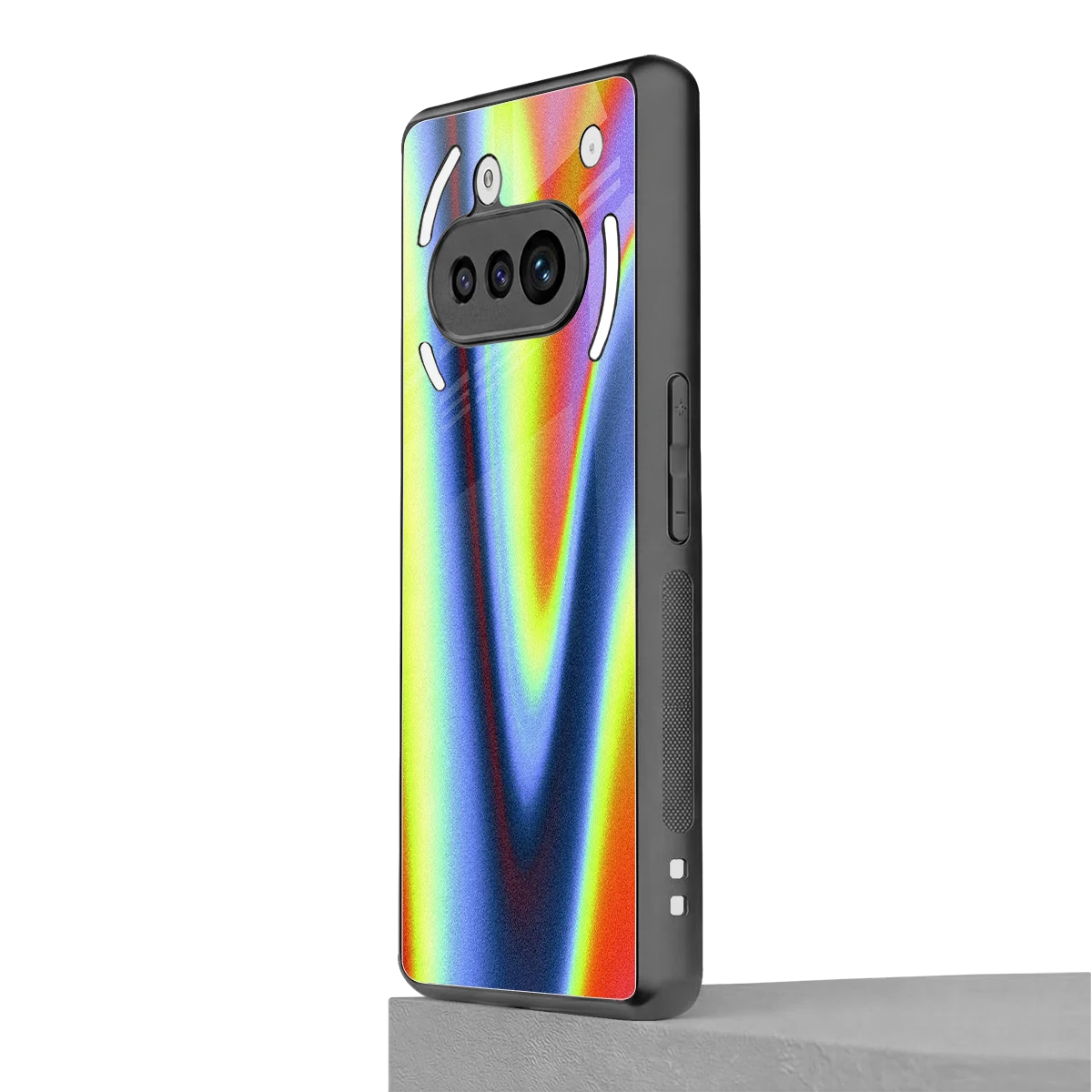 Luminous Aura nothing phone 3a mobile cover | shockproof glass phone case