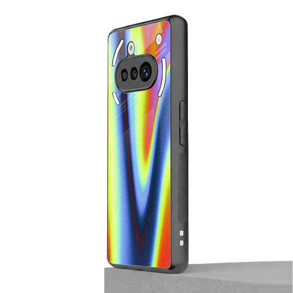 Luminous Aura nothing phone 3a mobile cover | shockproof glass phone case
