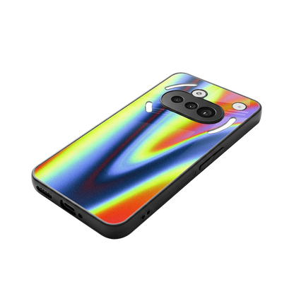 Luminous Aura stylish phone case for nothing phone 3a | glossy glass and slim fit