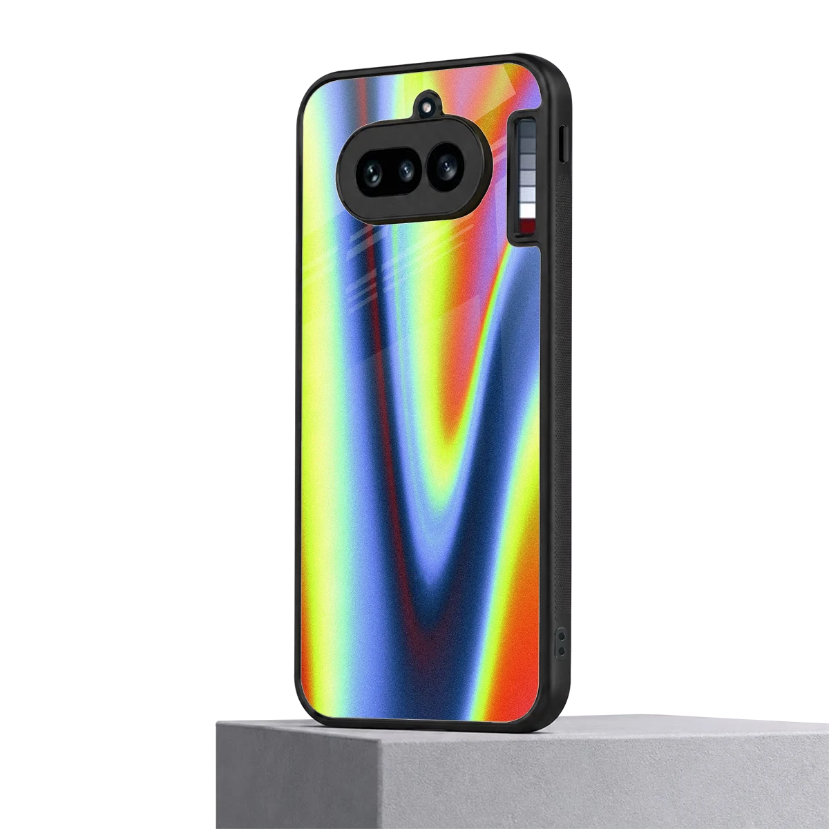 Luminous Aura nothing phone 4a mobile cover | shockproof glass phone case