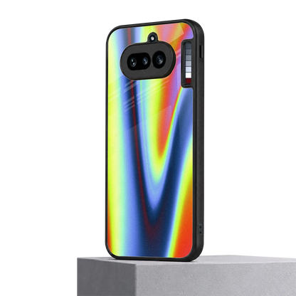 Luminous Aura nothing phone 4a mobile cover | shockproof glass phone case