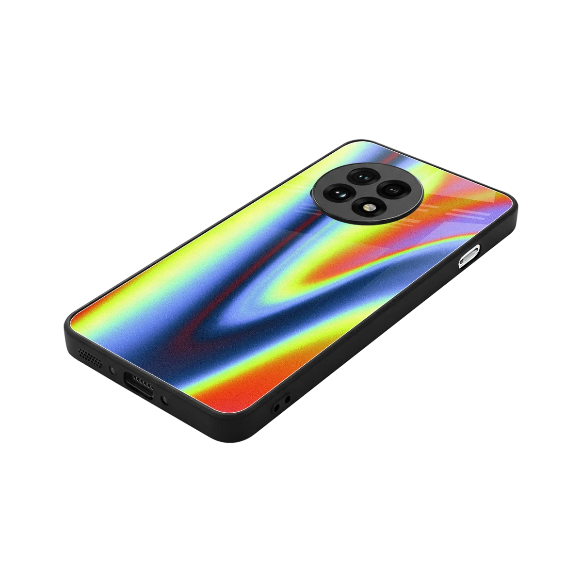 Luminous Aura stylish phone case for oneplus 13r | glossy glass and slim fit