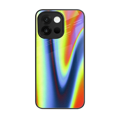 Luminous Aura back phone cover | glass case for oneplus 13s