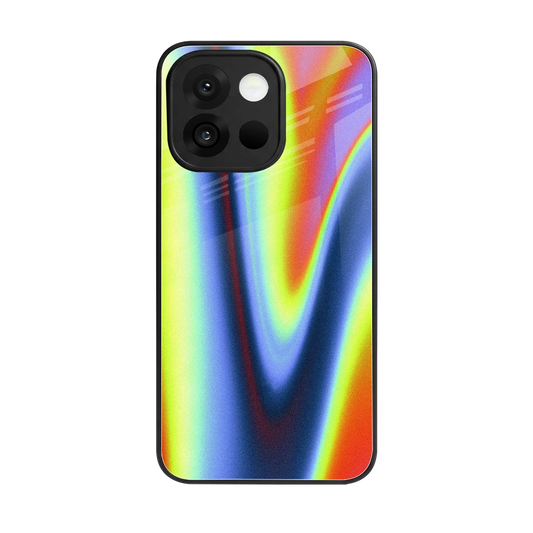 Luminous Aura back phone cover | glass case for oneplus 13s