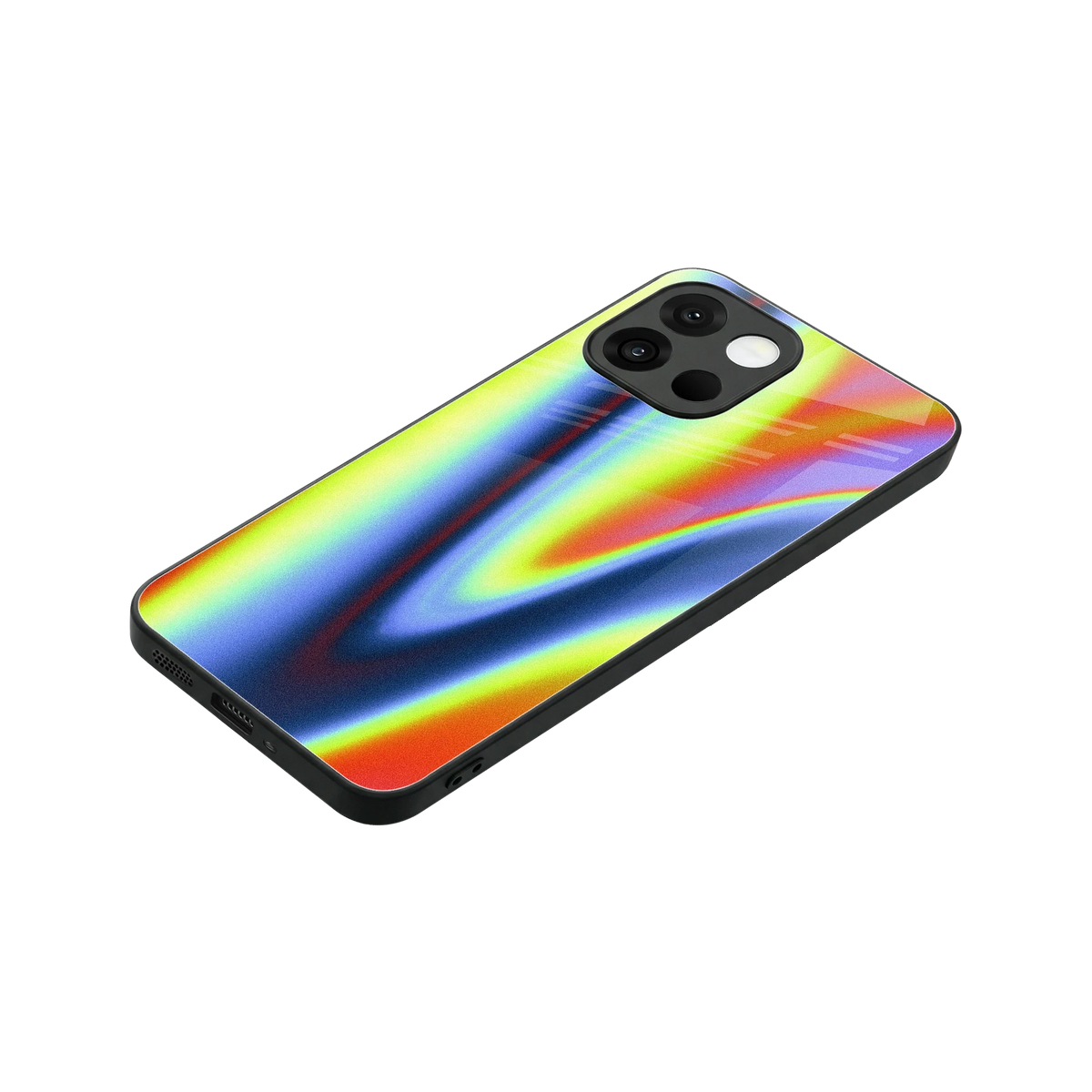 Luminous Aura stylish phone case for oneplus 13s | glossy glass and slim fit