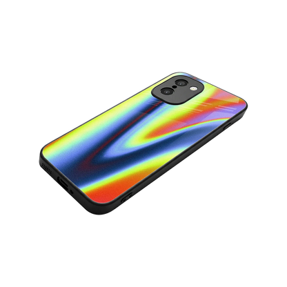 Luminous Aura stylish phone case for oneplus 15r | glossy glass and slim fit