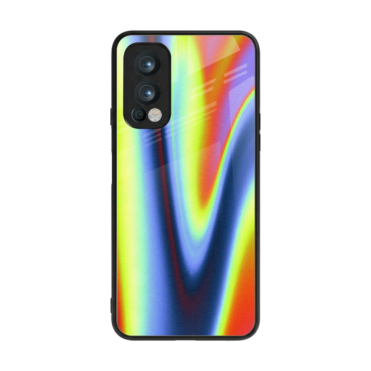 Luminous Aura back phone cover | glass case for oneplus nord 2