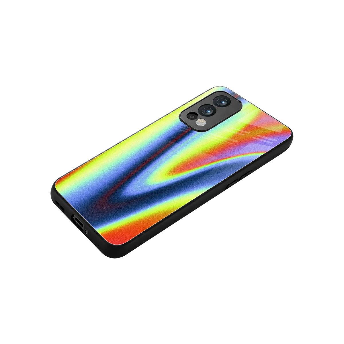 Luminous Aura stylish phone case for oneplus nord 2 | glossy glass and slim fit