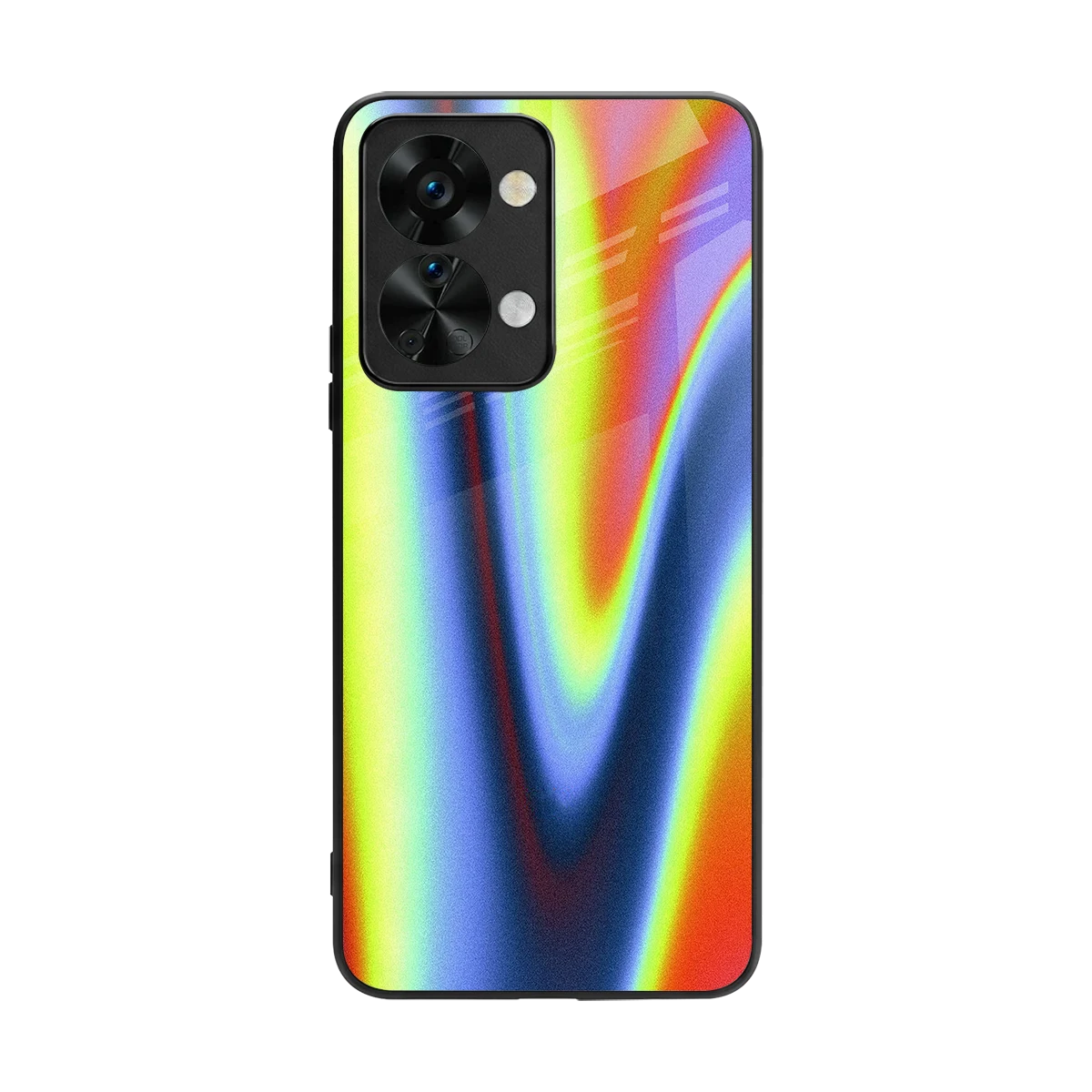 Luminous Aura back phone cover | glass case for oneplus nord 2t