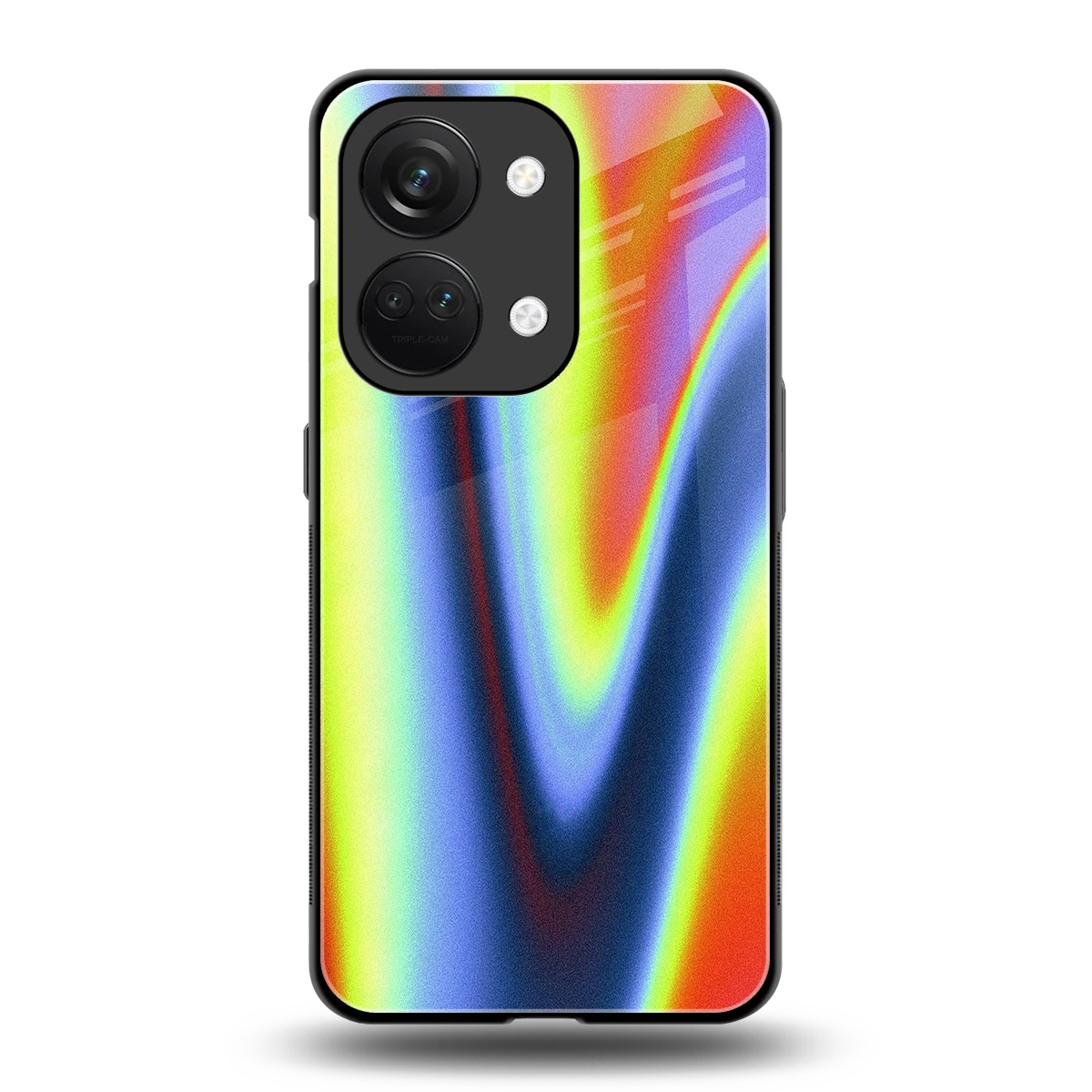 Luminous Aura back phone cover | glass case for oneplus nord 3