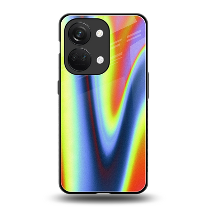 Luminous Aura back phone cover | glass case for oneplus nord 3
