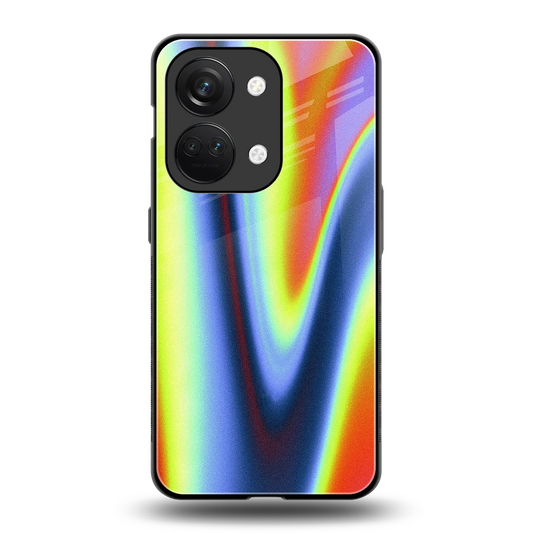 Luminous Aura back phone cover | glass case for oneplus nord 3