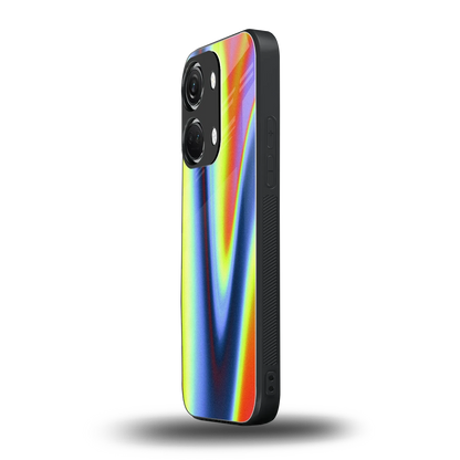 Luminous Aura oneplus nord 3 mobile cover | shockproof glass phone case