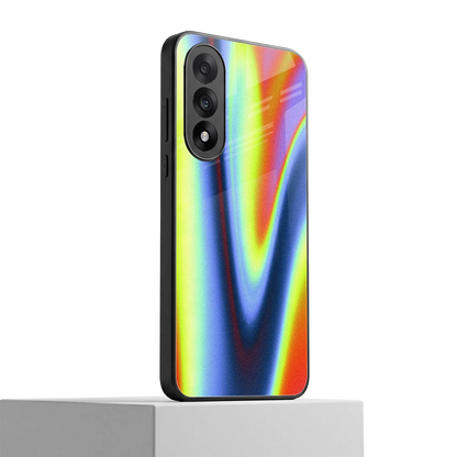 Luminous Aura oneplus nord 5 mobile cover | shockproof glass phone case