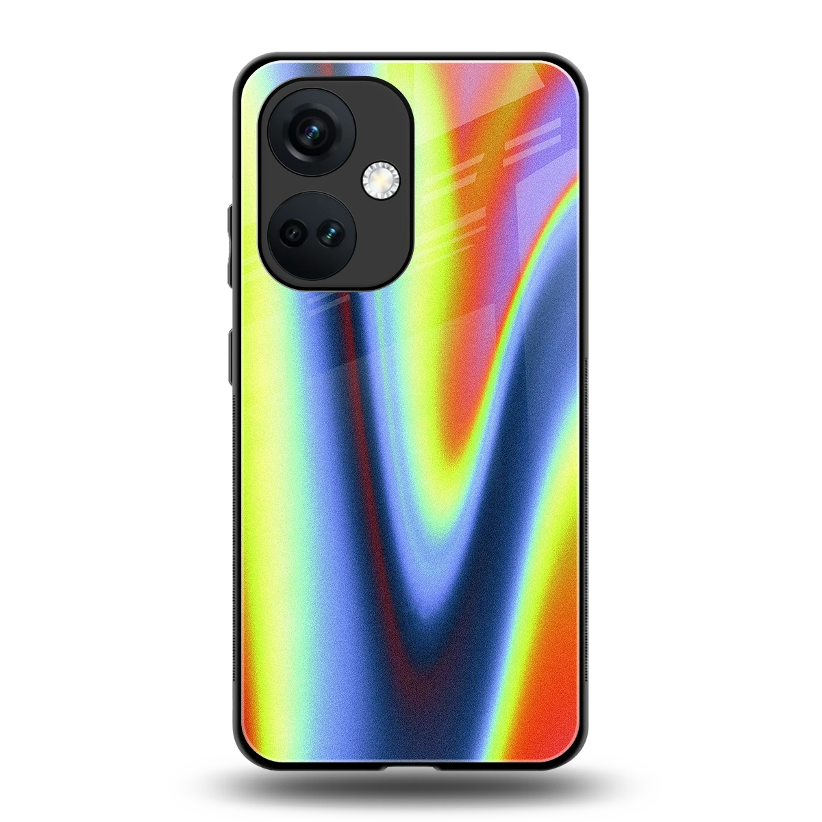 Luminous Aura back phone cover | glass case for oneplus nord ce 3