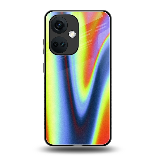 Luminous Aura back phone cover | glass case for oneplus nord ce 3