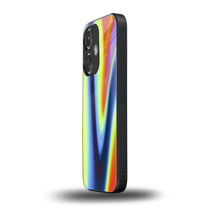 Luminous Aura oneplus nord ce 3 mobile cover | shockproof glass phone case