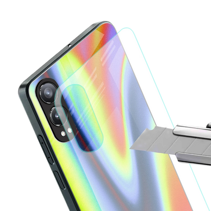 Luminous Aura stylish phone case for oneplus nord ce 4 lite | glossy glass and slim fit