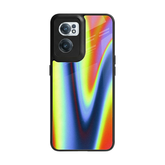 Luminous Aura back phone cover | glass case for oneplus nord ce 2