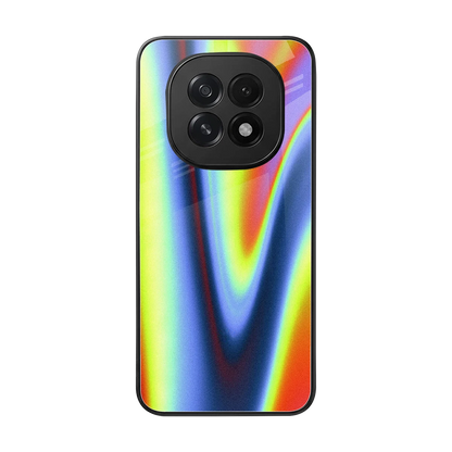 Luminous Aura back phone cover | glass case for oppo f29 5g