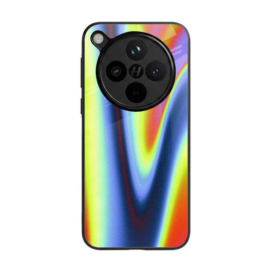 Luminous Aura back phone cover | glass case for oppo find x8