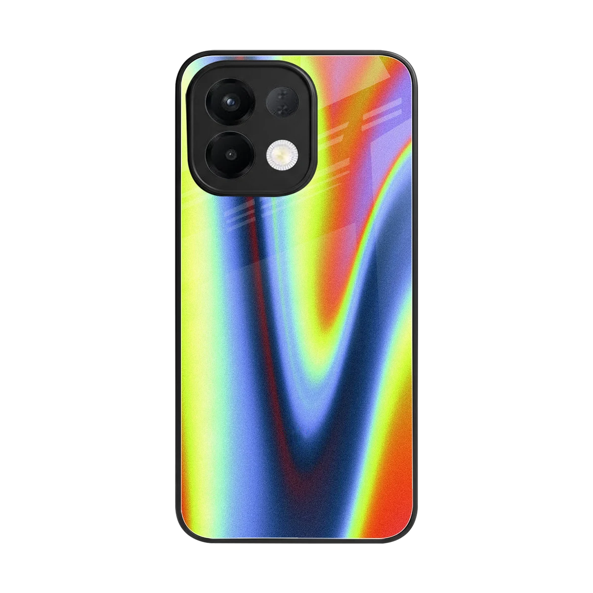 Luminous Aura back phone cover | glass case for oppo k13 5g