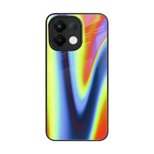 Luminous Aura back phone cover | glass case for oppo k13 5g