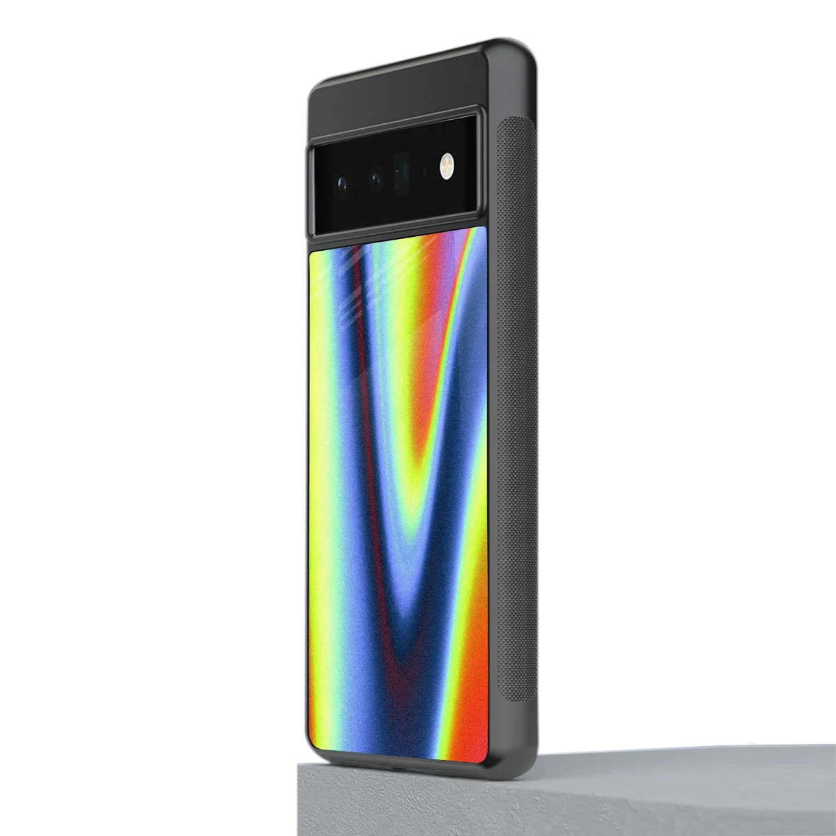 Luminous Aura stylish phone case for google pixel 6 pro | glossy glass and slim fit