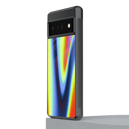 Luminous Aura stylish phone case for google pixel 6 pro | glossy glass and slim fit